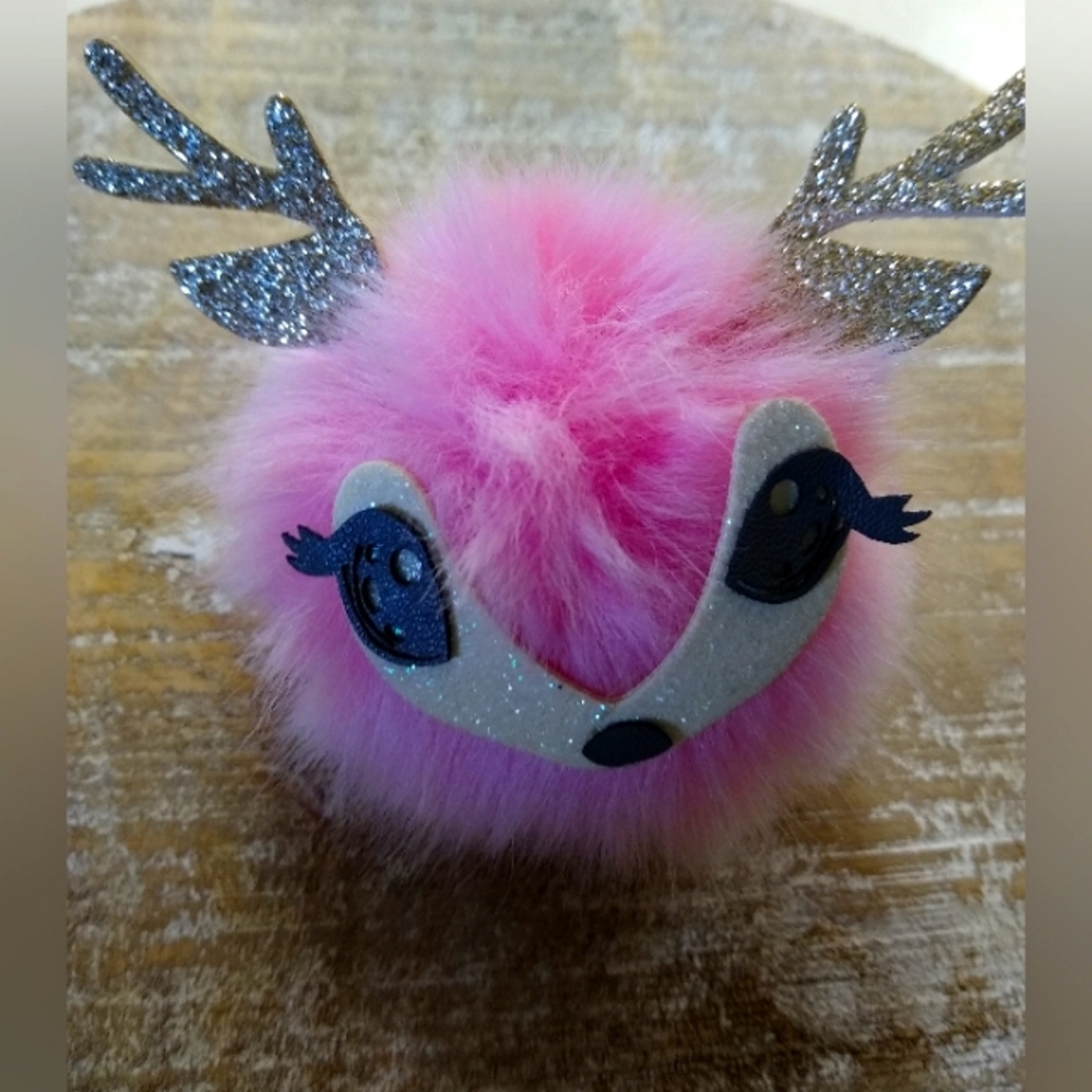 Justice, Hair accessory , Pink Reindeer OS